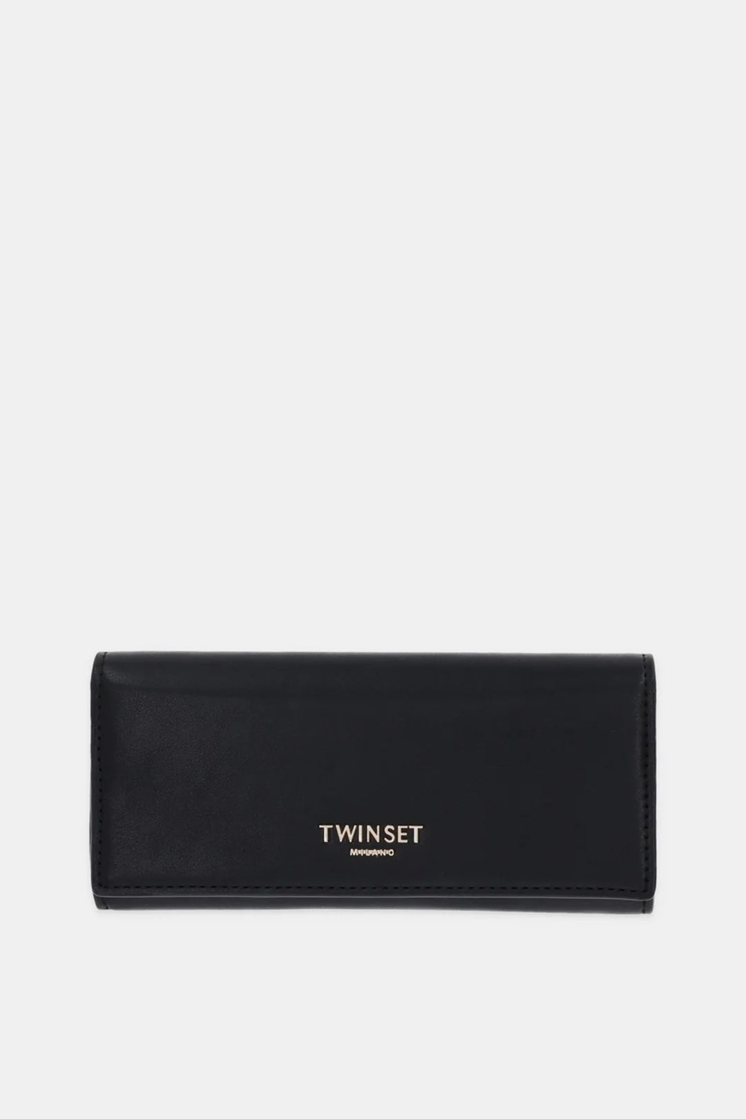 Portafoglio Grande con Patta e Logo TWINSET