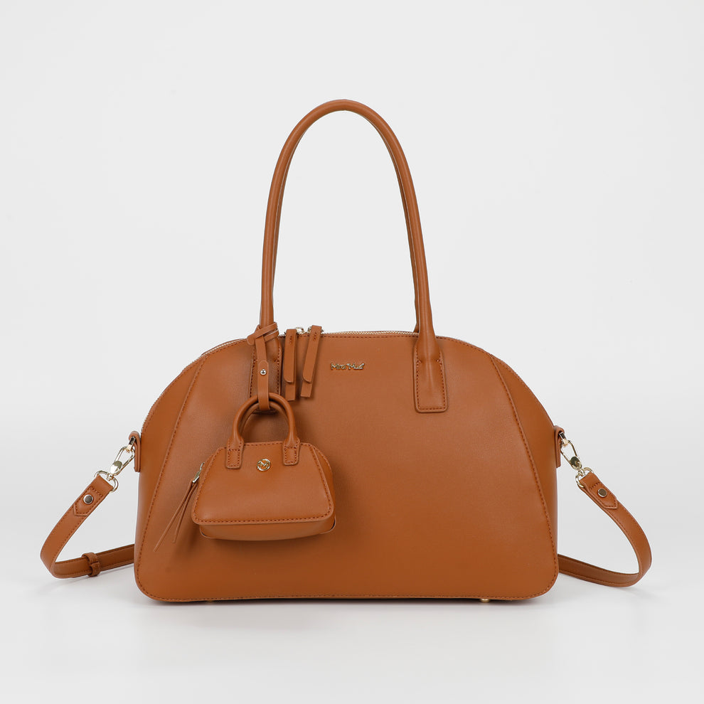 BORSA A SPALLA CON BORSINA MICRO MIMI-MUA
