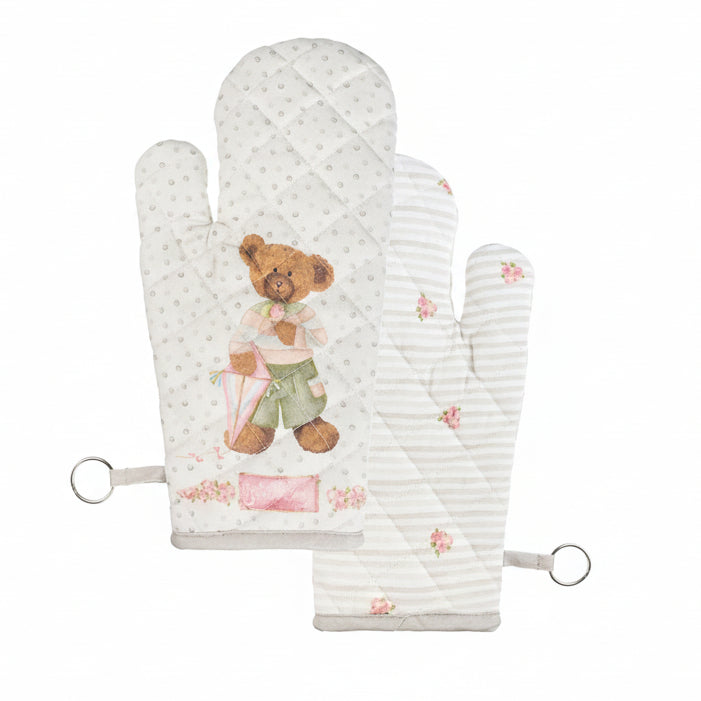 Guantone in cotone Sweet Bear - Nuvole di Stoffa