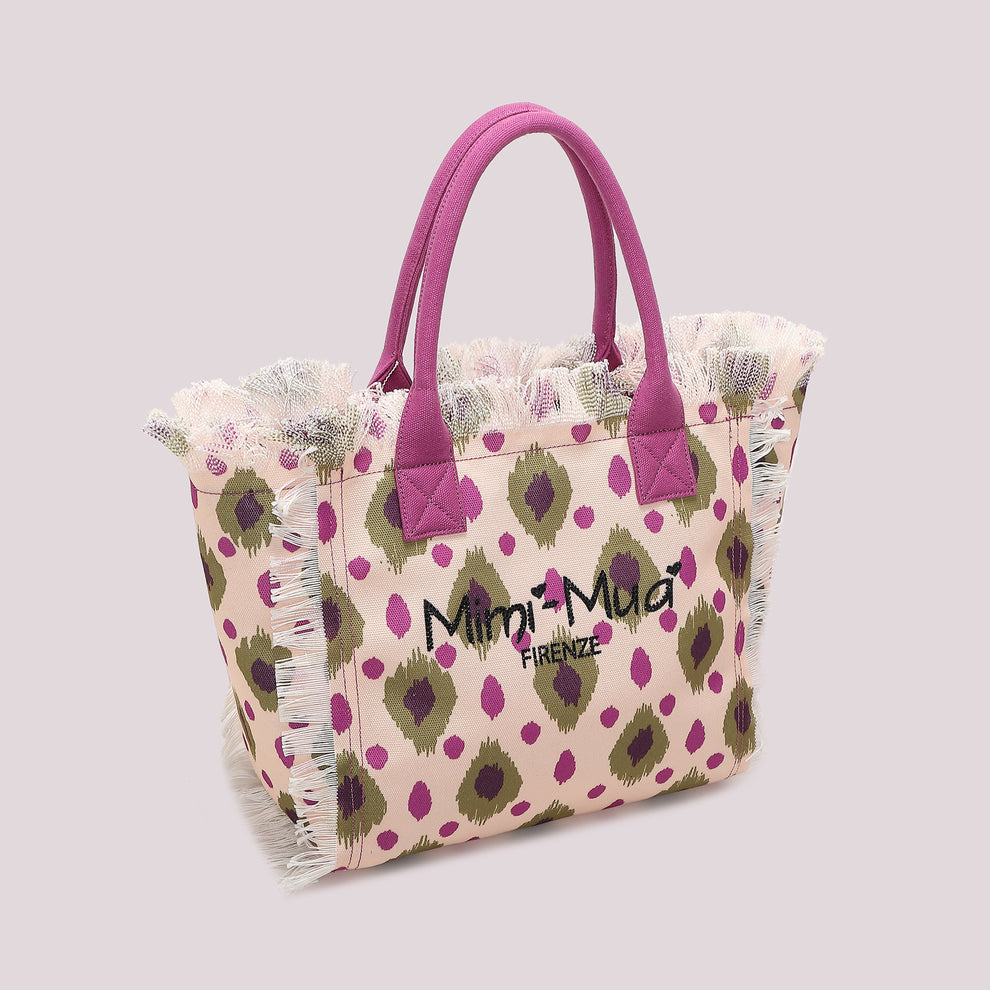 BORSA SHOPPER PICCOLA IN FANTASIA MIMI-MUA