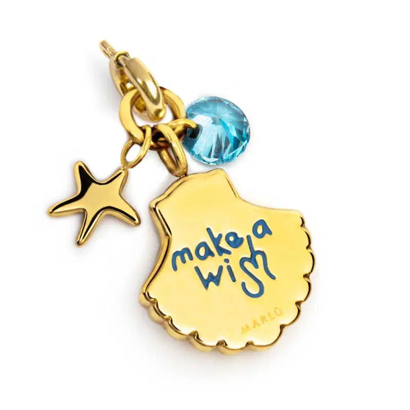Charm conchiglia con perla MARLU'