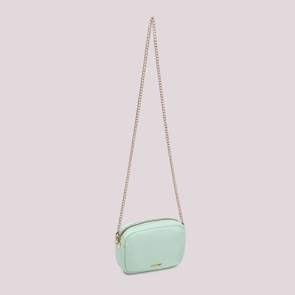 BUSTA MULTIUSO CON TRACOLLINA IN NYLON E PU MIMI-MUA