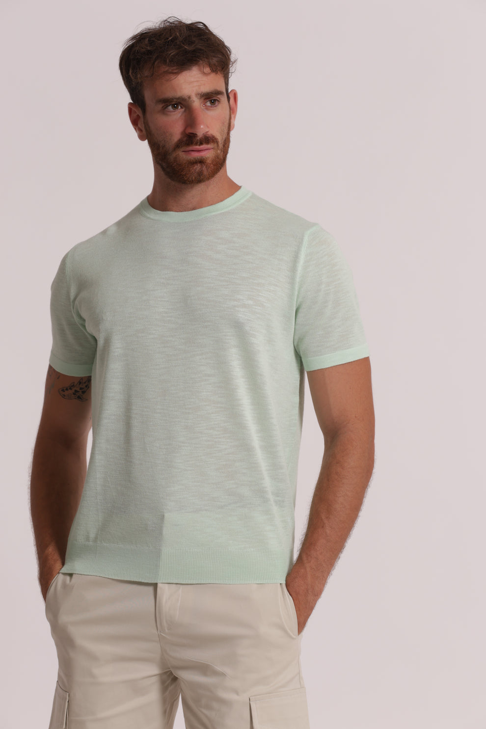 T-SHIRT IN MAGLIA LEGGERA 7x8