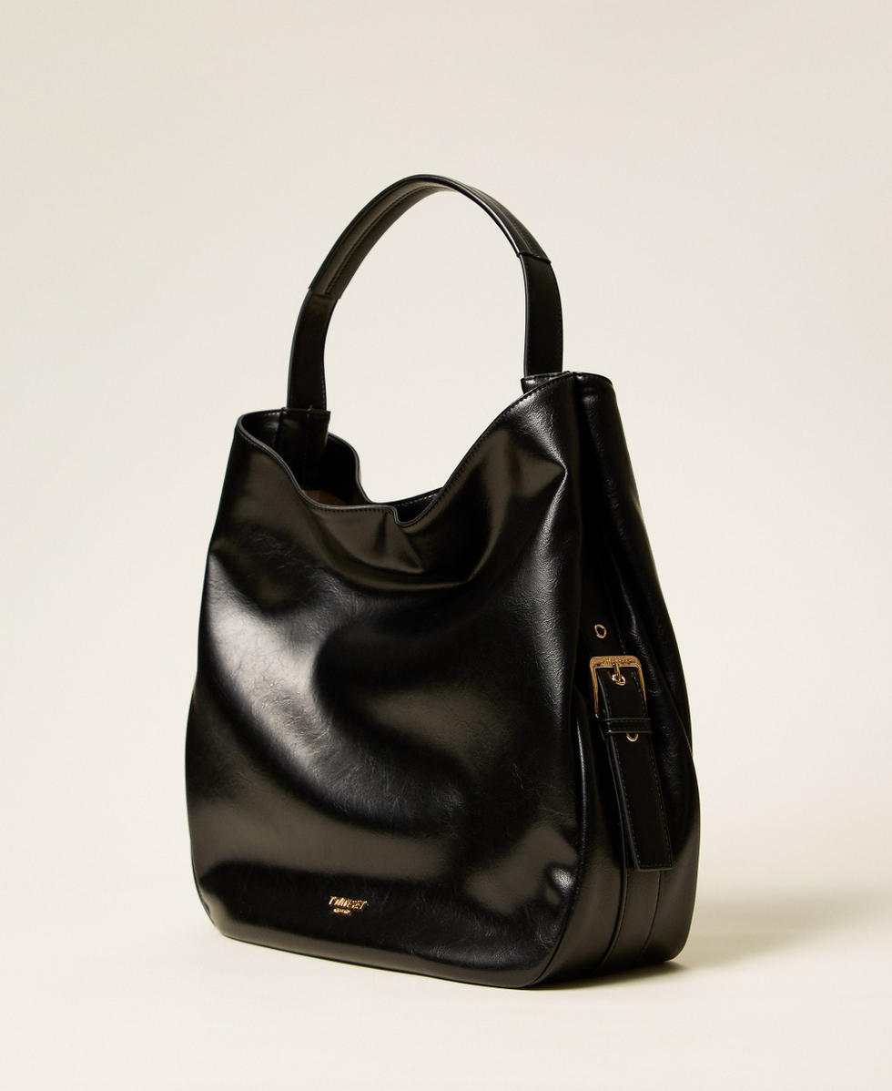 Borsa hobo con fibbie T Twinset