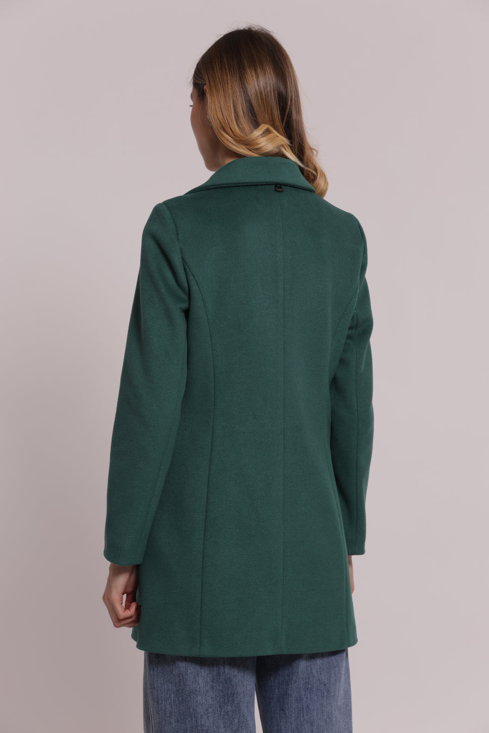 CAPPOTTO BARONETTO CON DETTAGLIO ZIP MIMI-MUA