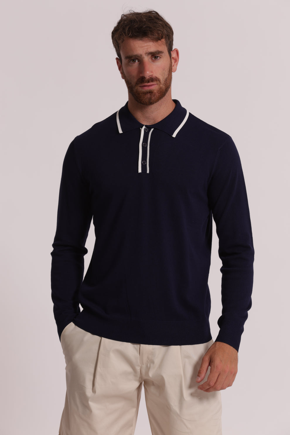 POLO IN MAGLIA IN VISCOSA 7x8