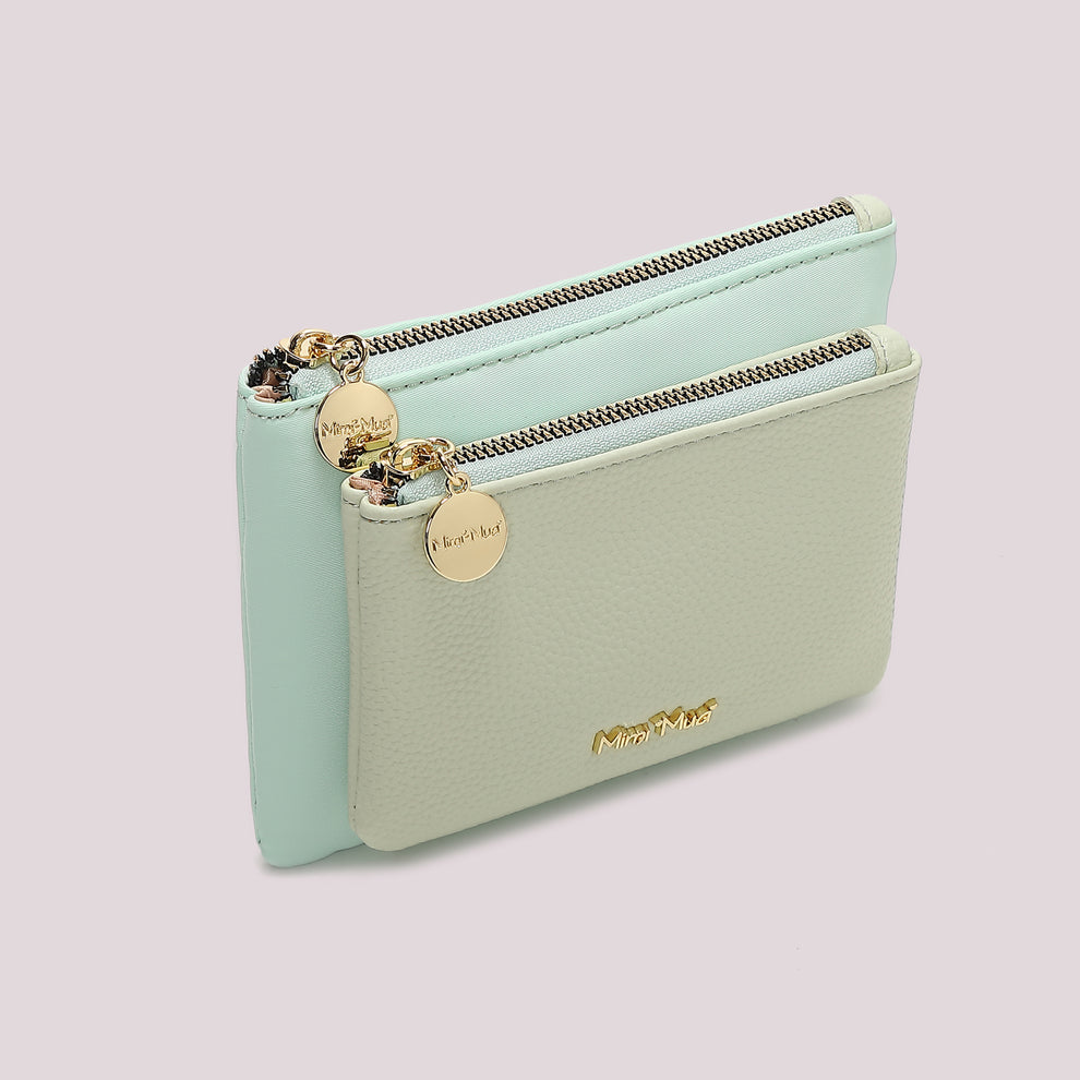 PORTAMONETE IN NYLON E PU Mimi-Mua