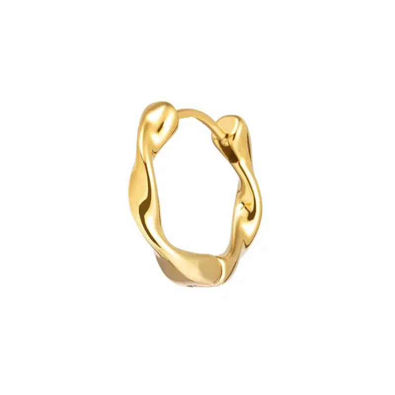 Orecchino a cerchio ritorto 1,9cm Marlù