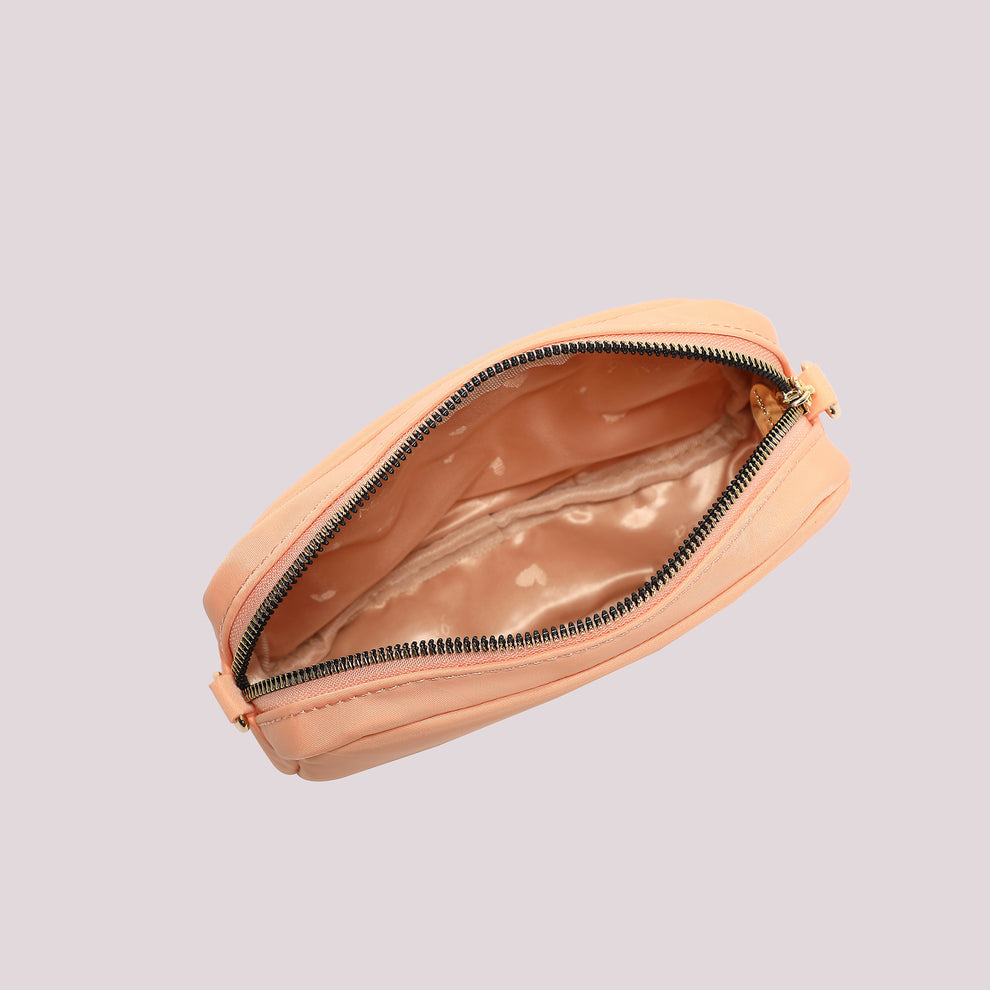 BUSTA MULTIUSO CON TRACOLLINA IN NYLON E PU MIMI-MUA