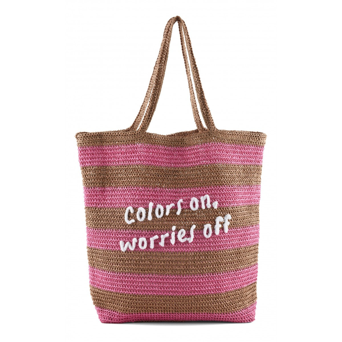 HOLLY
Borsa in raffia Colors Of California