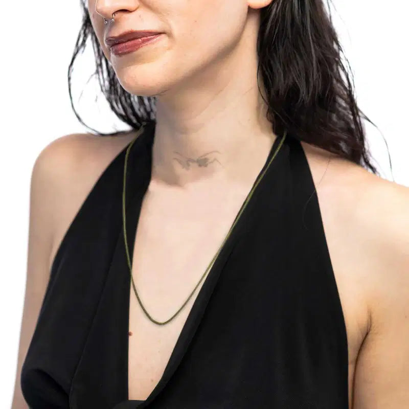 Bracciale cordino cerato trasformabile in collana Marlù