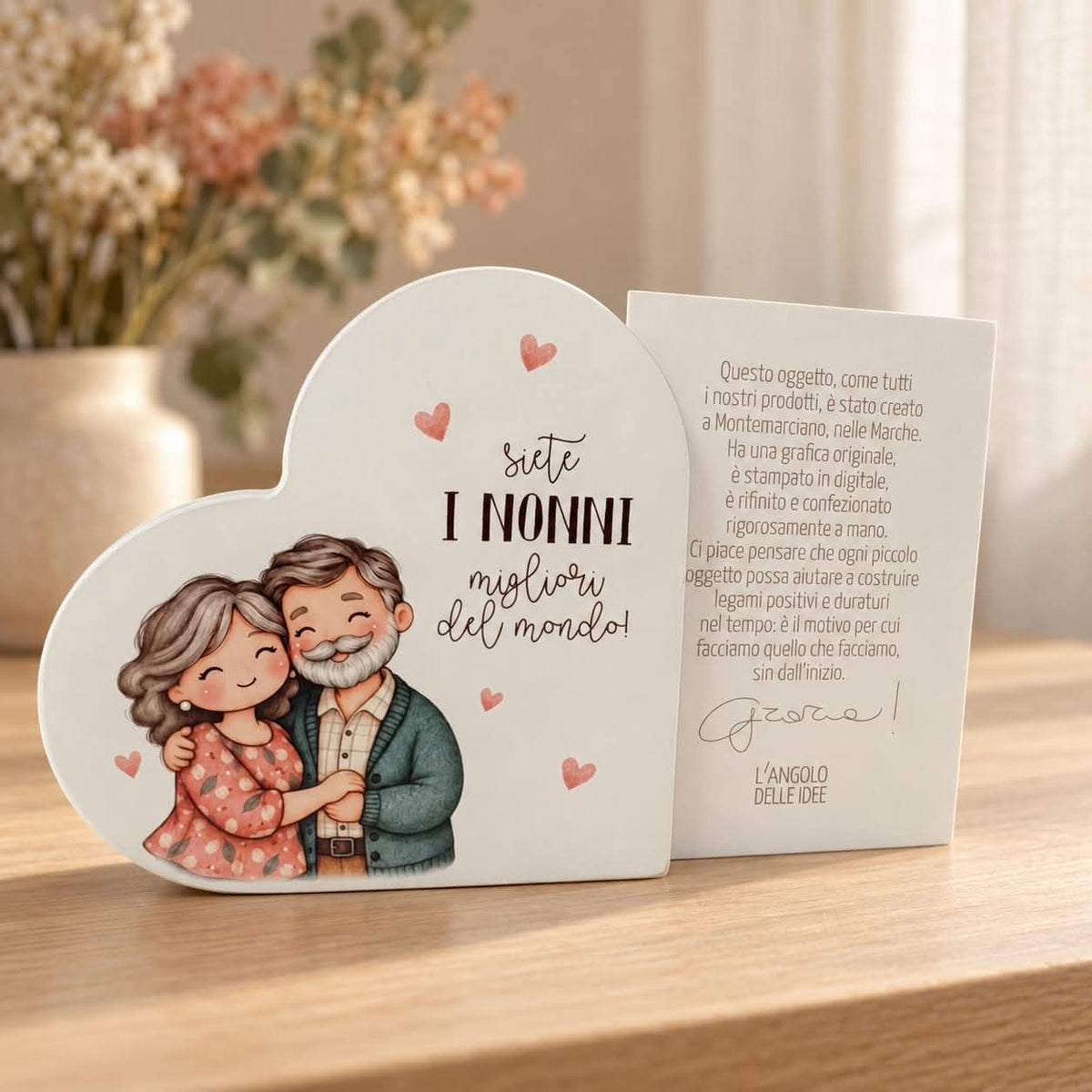 PORTARICORDI NONNI L'ANGOLO DELLE MERAVIGLIE