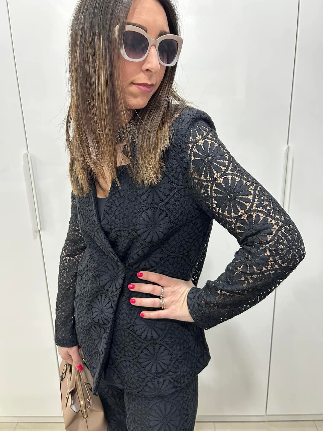 Giacca in pizzo WHITE WISE