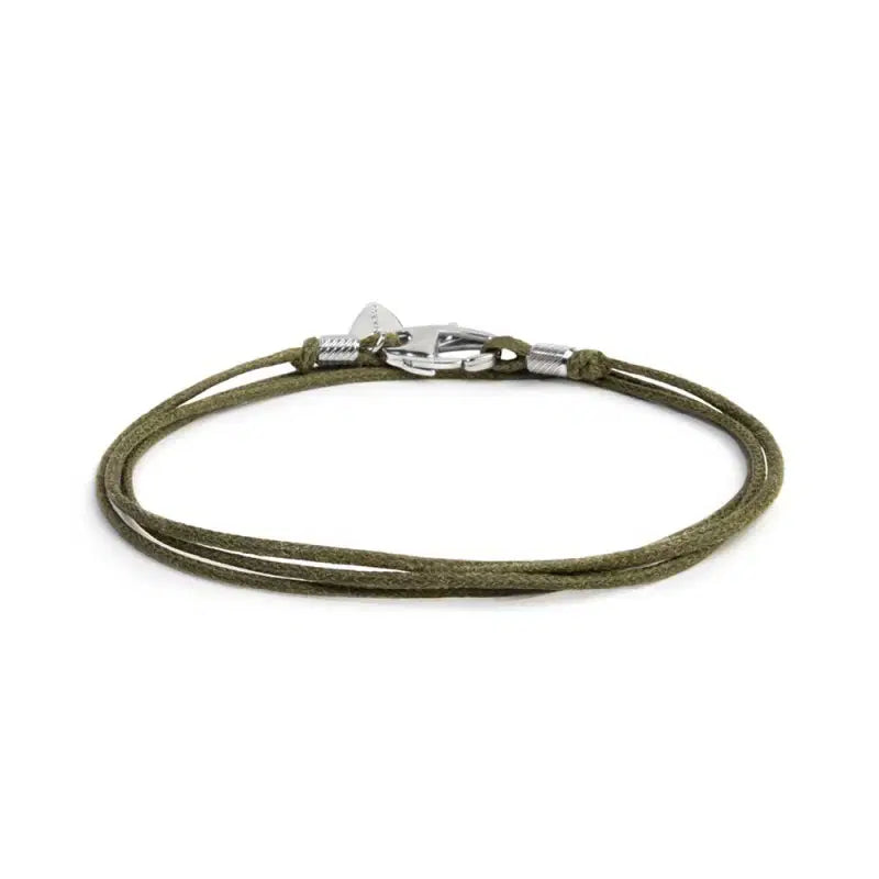 Bracciale cordino cerato trasformabile in collana Marlù