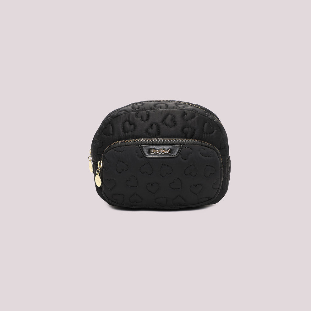 BEAUTY CASE TRAPUNTATA A CUORI MIMI-MUA