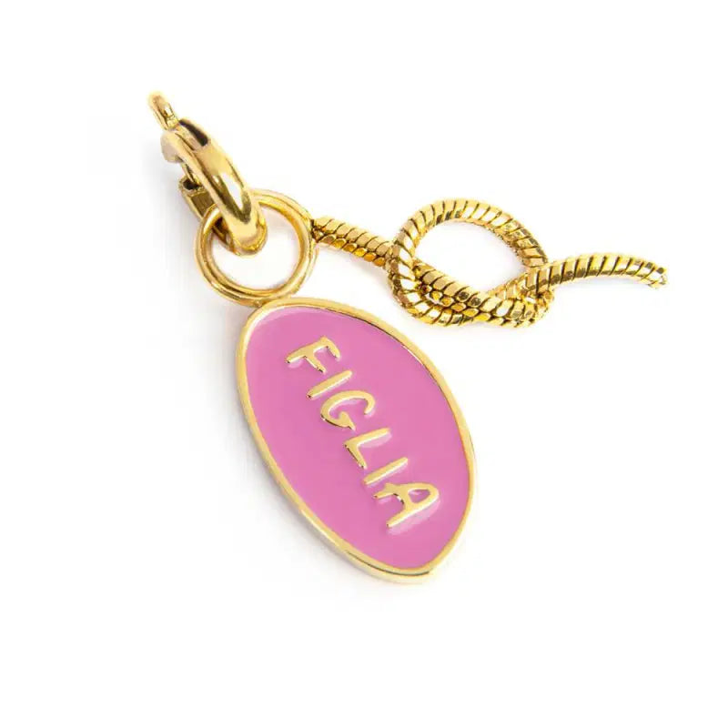Charm figlia e nodo MARLU'