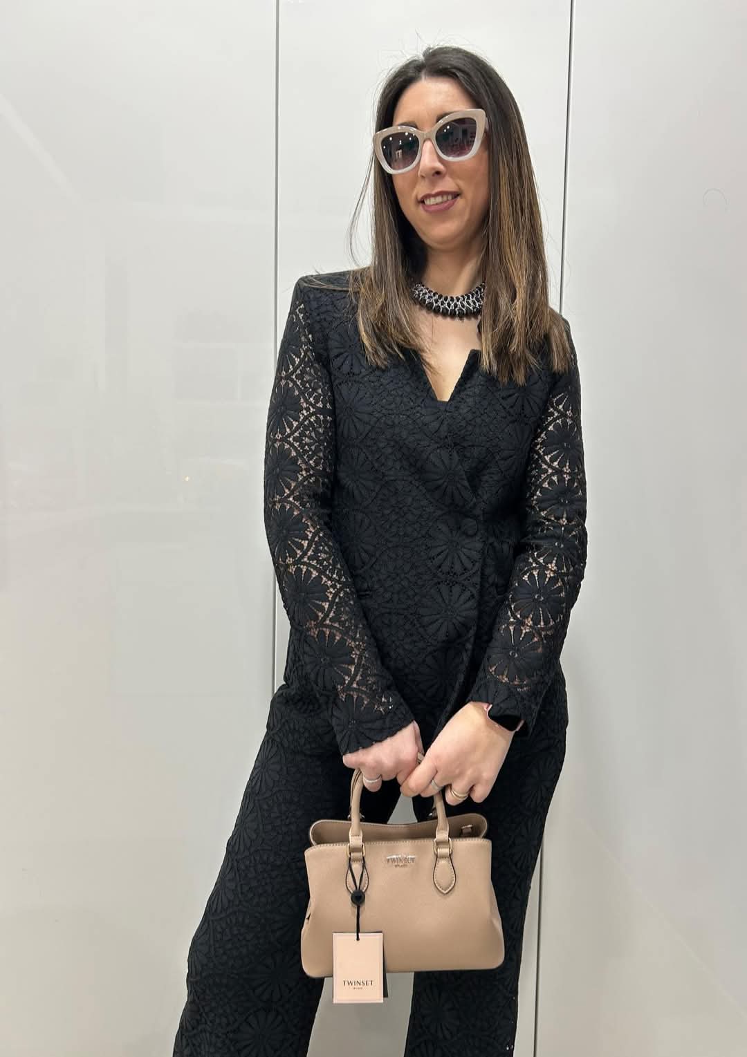 Giacca in pizzo WHITE WISE