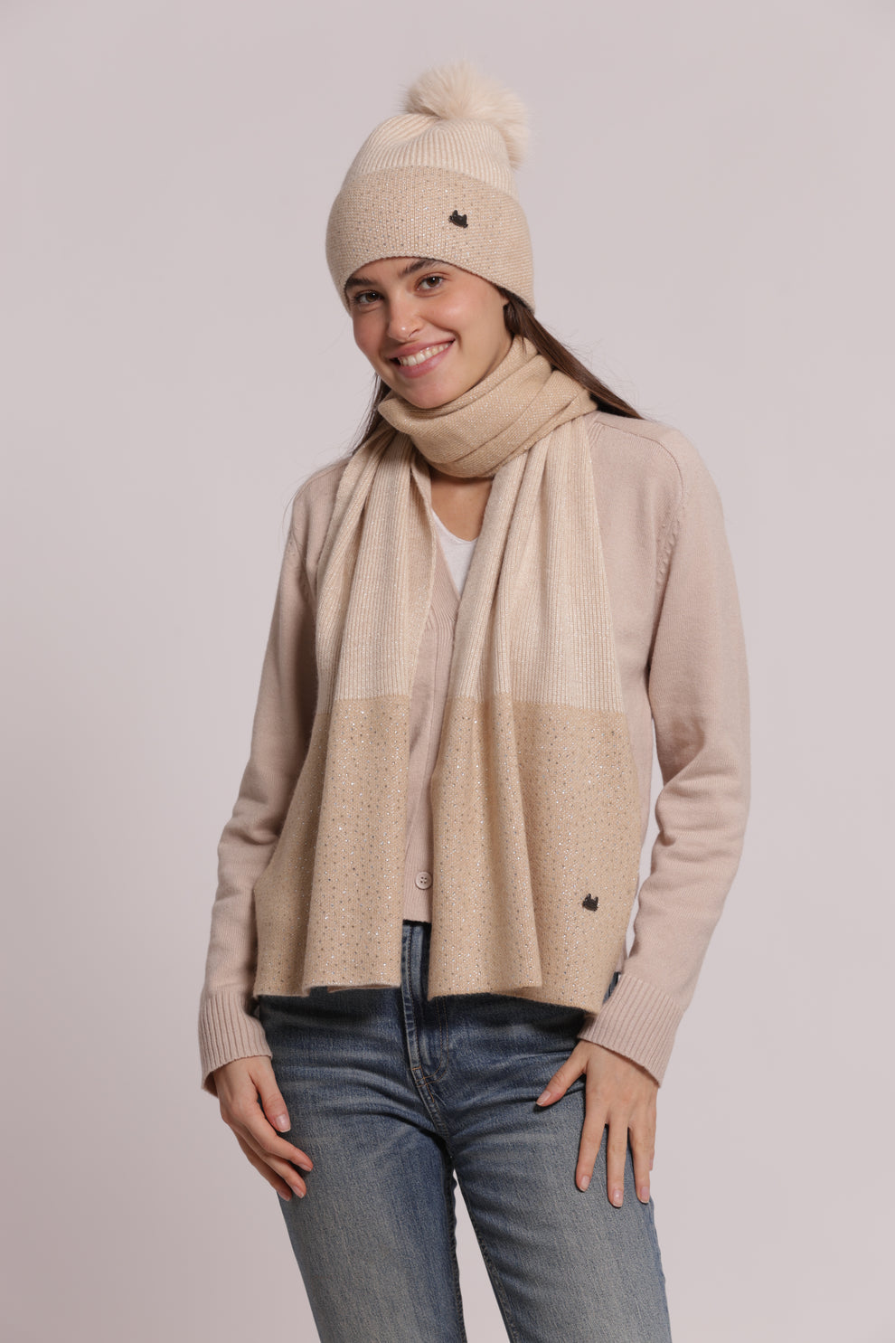 SCIARPA CON STRASS MIMI-MUA
