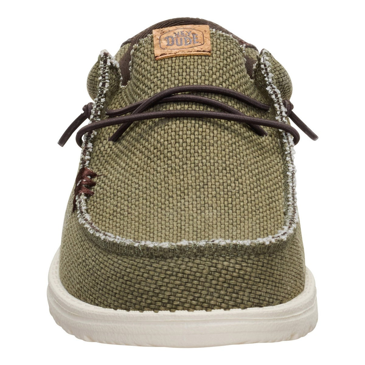 Wally braided Burnt Olive/delicioso Brown HEY DUDE