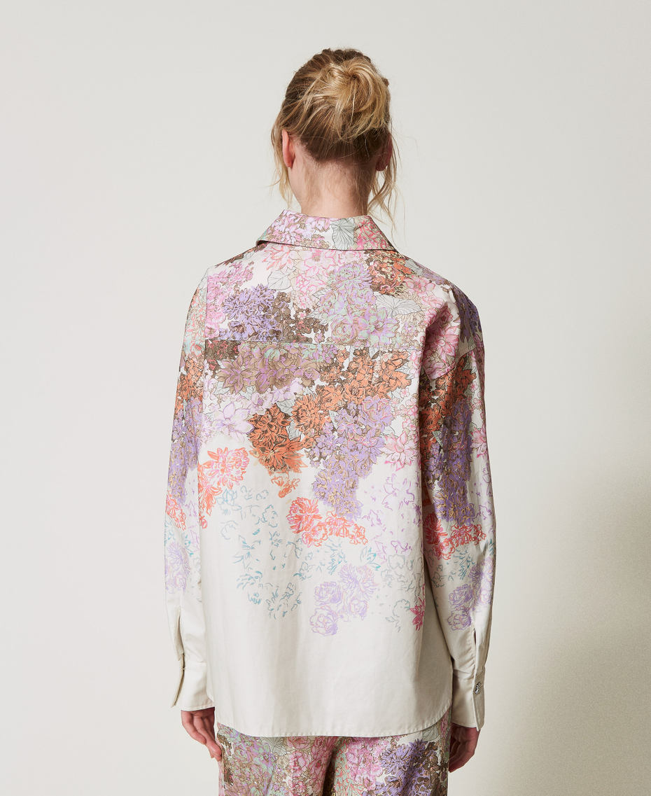 Camicia con stampa a fiori TWINSET