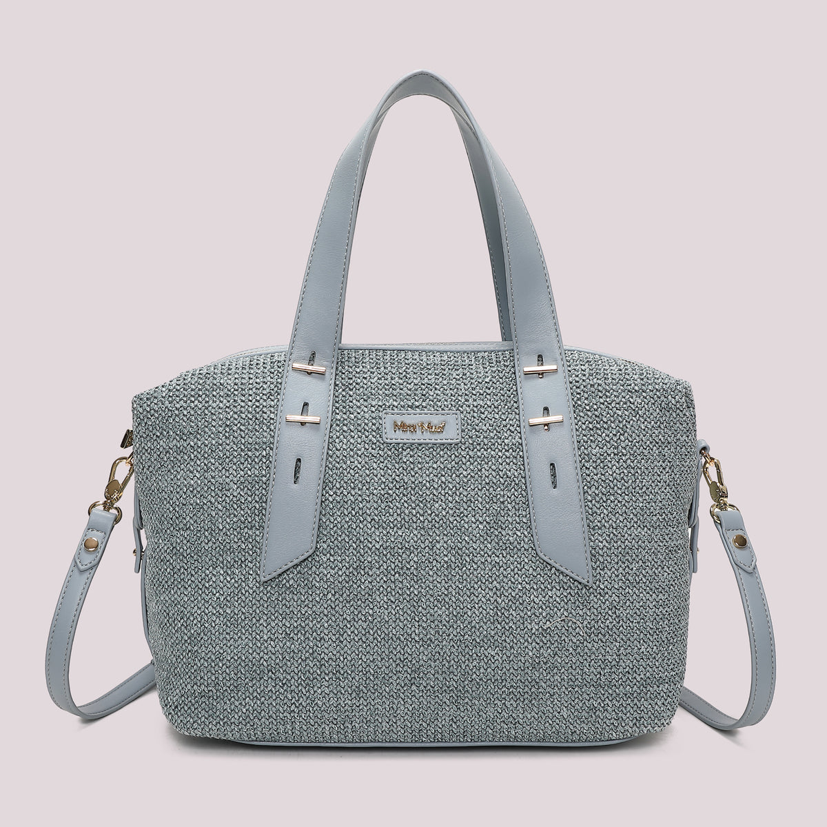 BORSA A BAULETTO IN PAGLIA MIMI-MUA