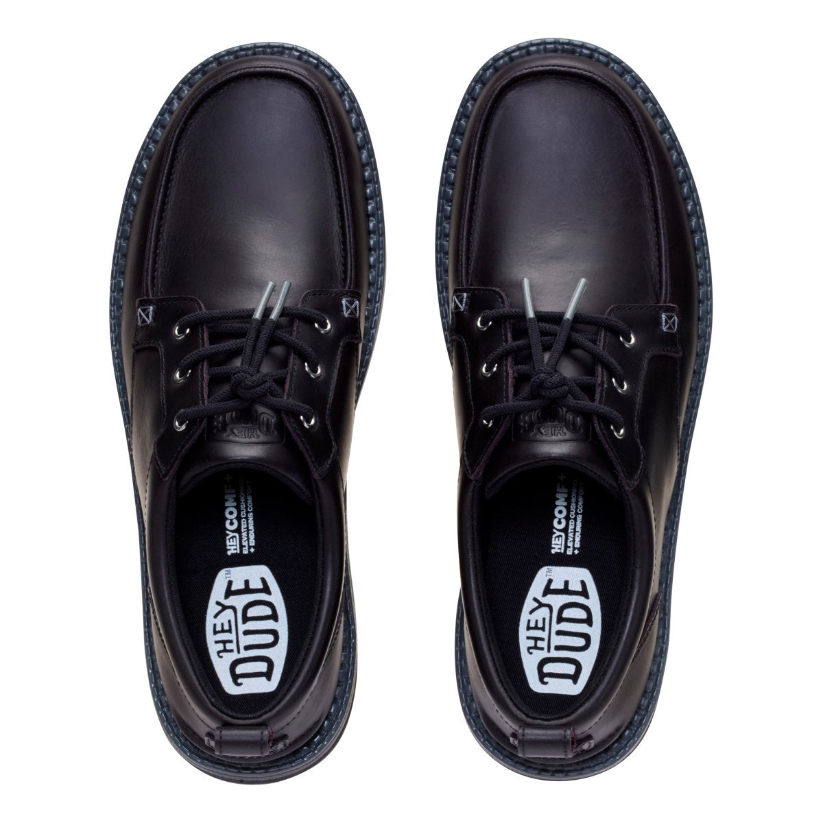 Flint Moc Leather Hey Dude