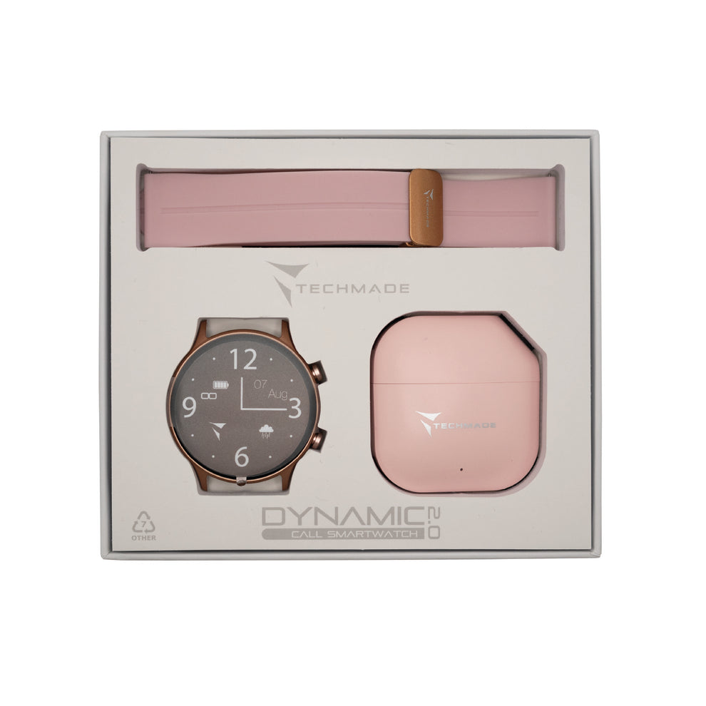 Smartwatch Dynamic 2.0 con funzione Telefono e SOS - Bundle Pack con Auricolari