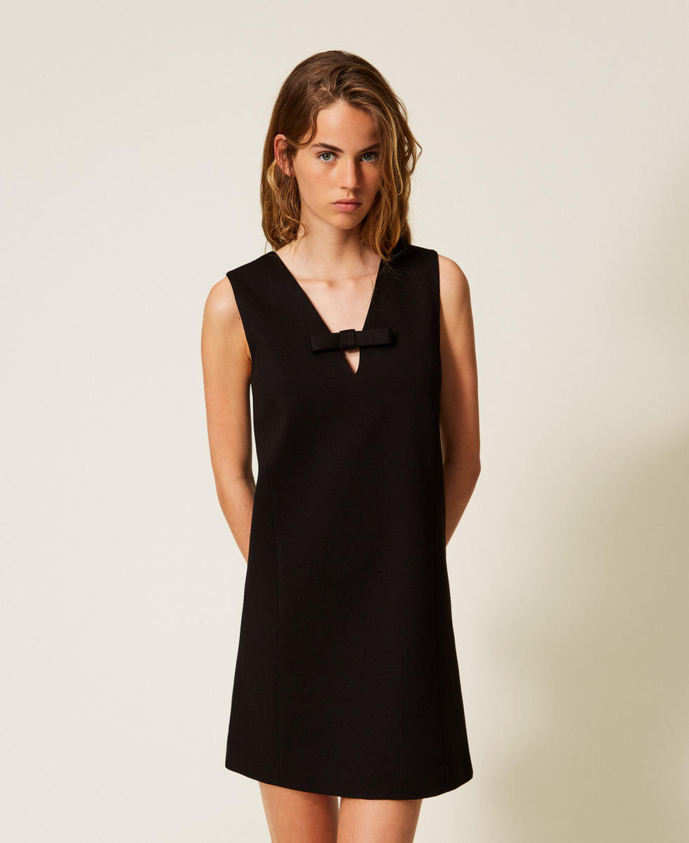 Abito corto con fiocco Twinset