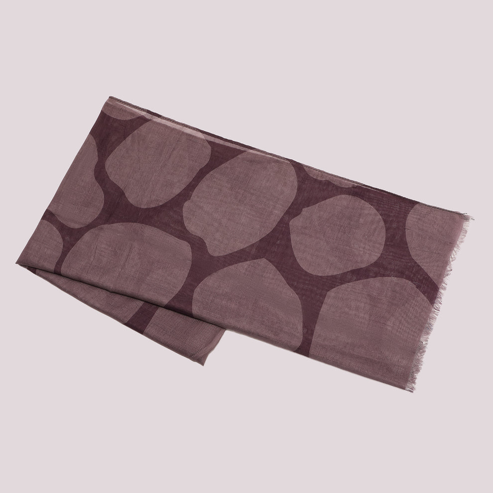 FOULARD CON MACULATO (180X80 cm) MIMI-MUA