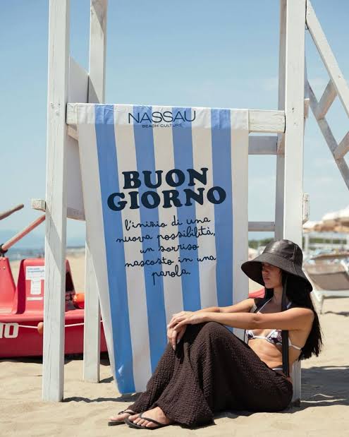 Telo Mare Nassau "BUONGIORNO"