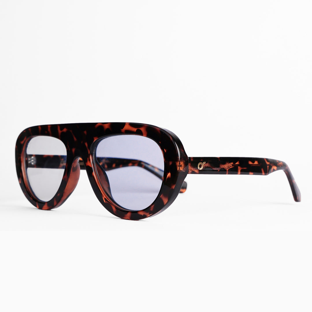 Lima Tartarugato Blu OnSunglasses
