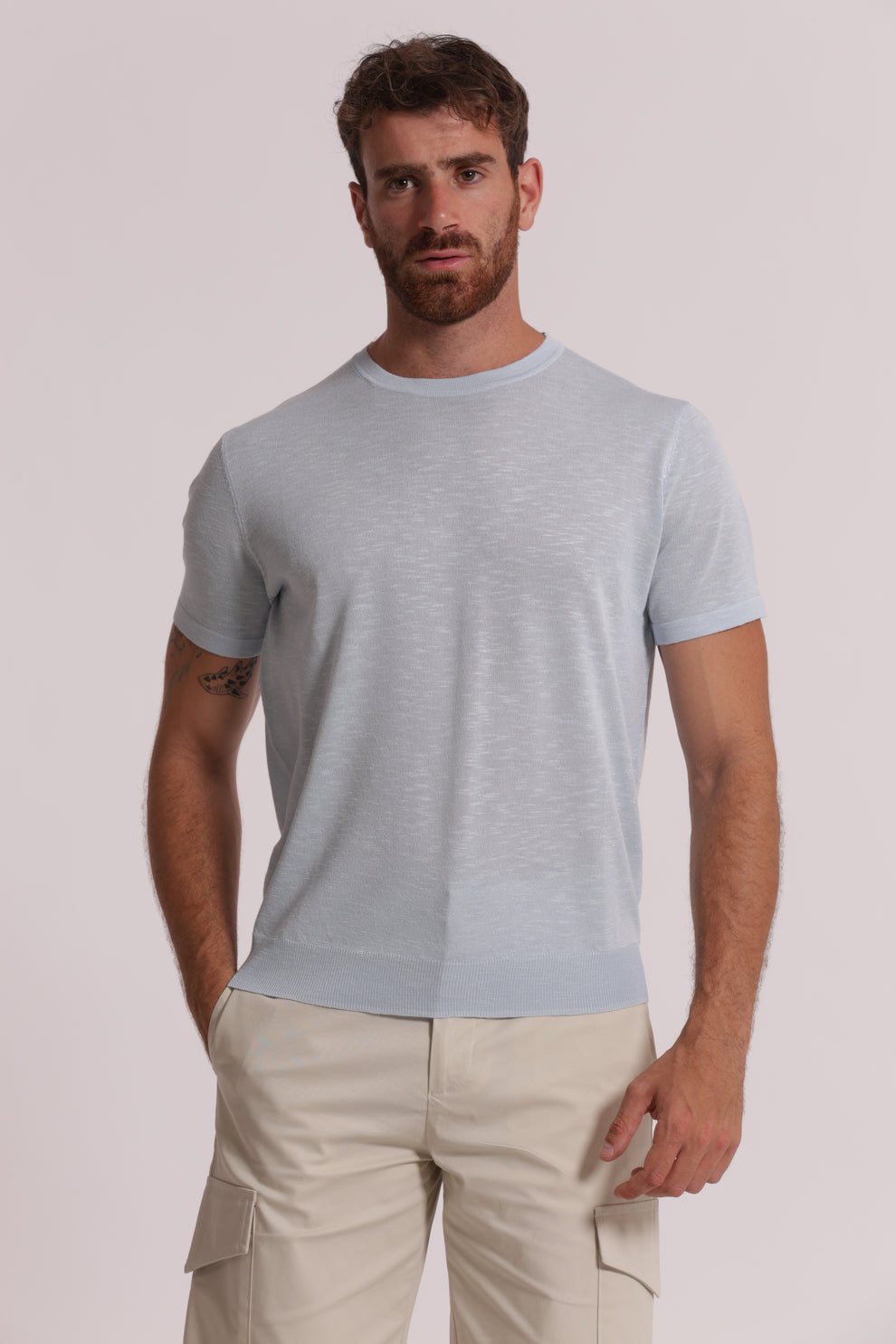 T-SHIRT IN MAGLIA LEGGERA 7x8