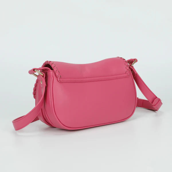 BORSA A TRACOLLA CON BORDI INTRECCIATI MIMI-MUA