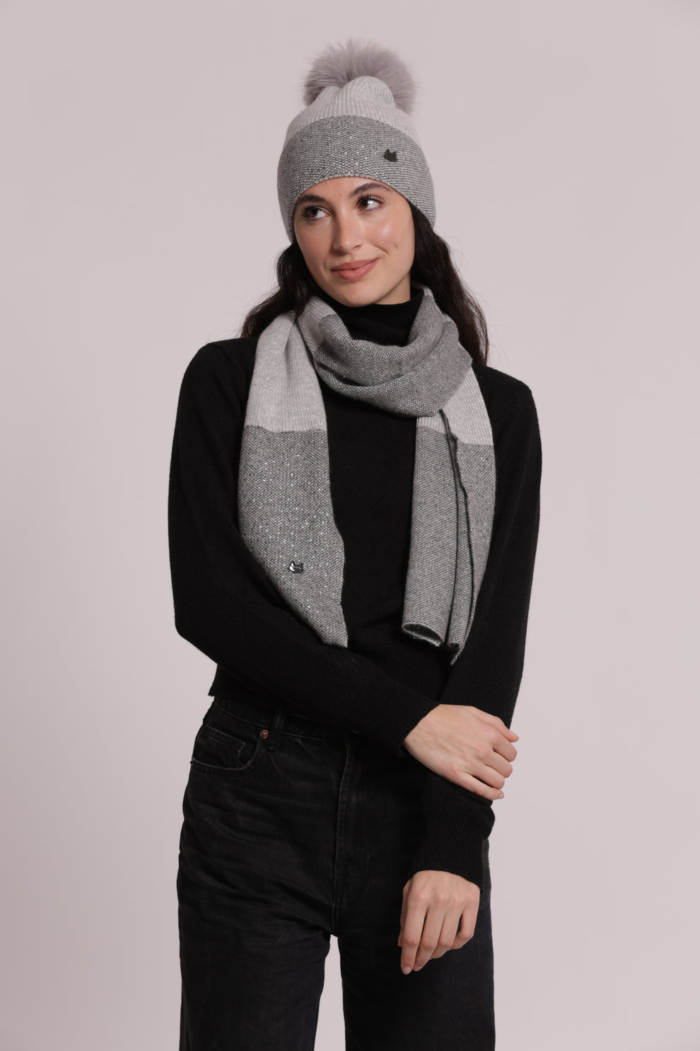 SCIARPA CON STRASS MIMI-MUA