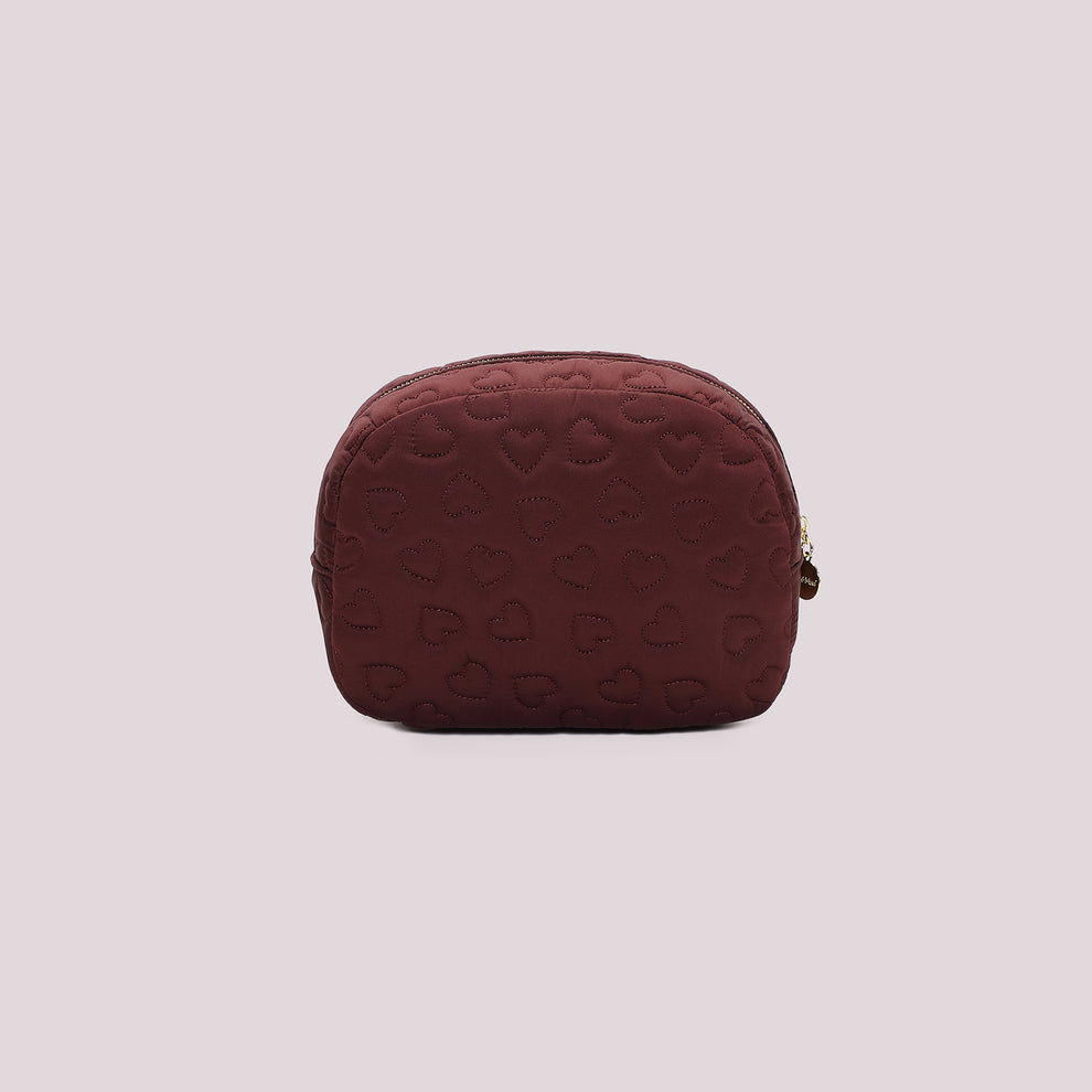 BEAUTY CASE TRAPUNTATA A CUORI MIMI-MUA