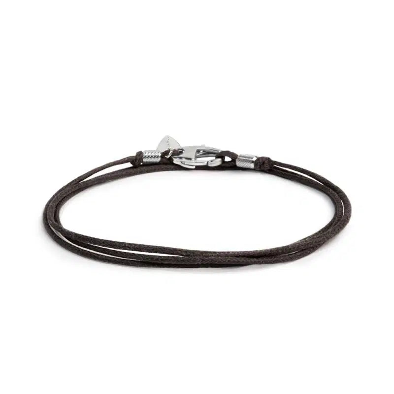 Bracciale cordino cerato trasformabile in collana Marlù