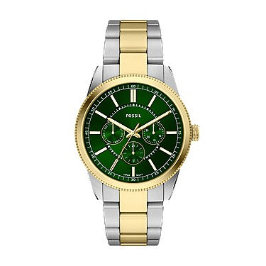 Orologio multifunzione Pearson 42 mm con bracciale in acciaio bicolore Fossil