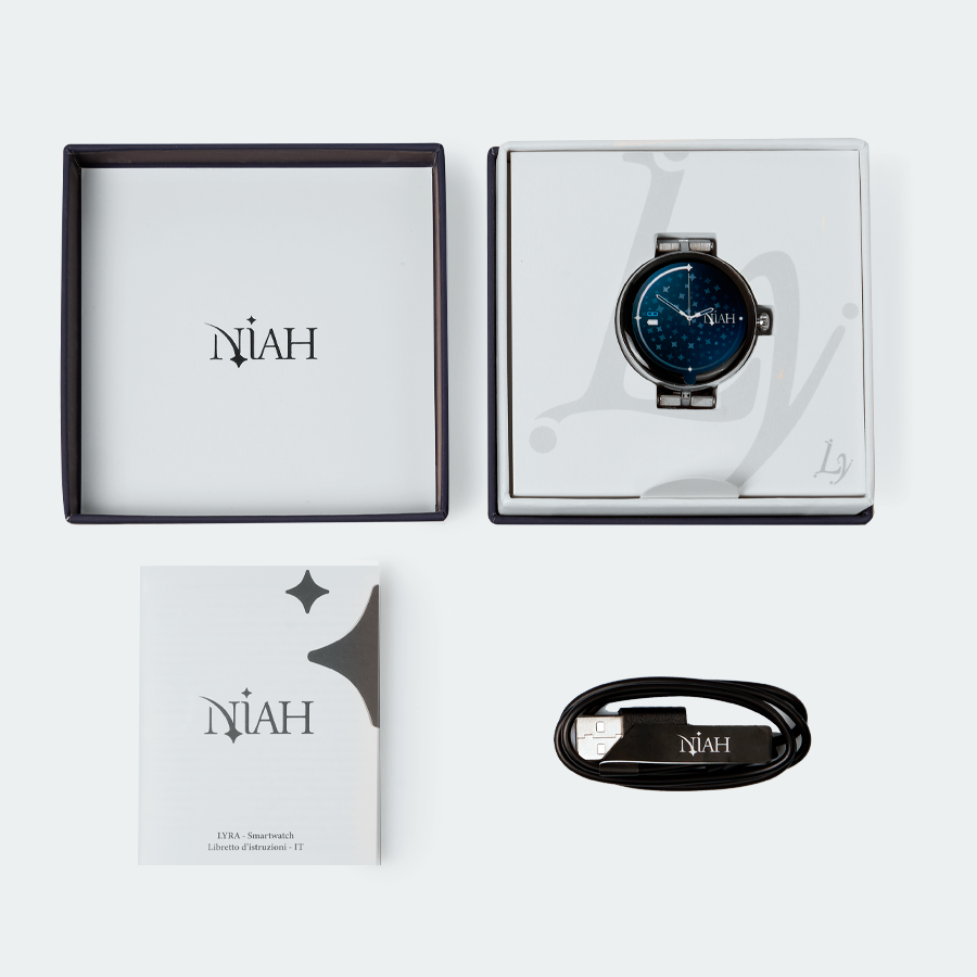 Smartwatch Lyra Maglia con Brillantini