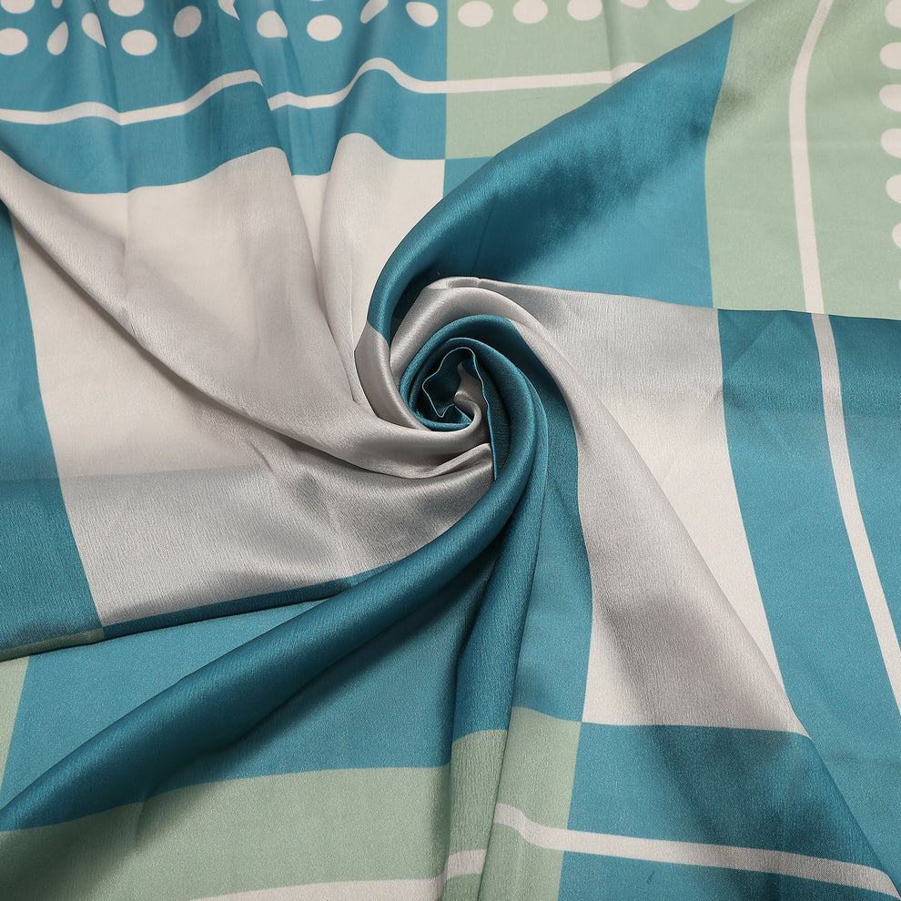 FOULARD CON CORNICE A PALLINI (90X90 cm) MIMI-MUA