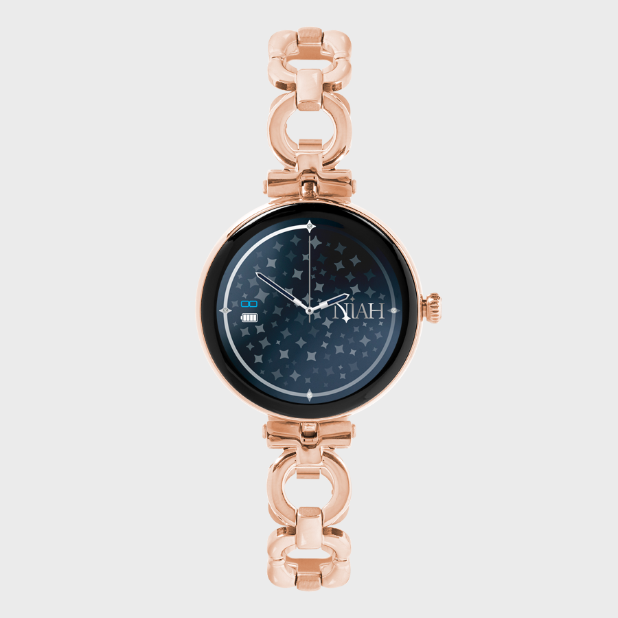 Smartwatch Lyra Maglia con Brillantini