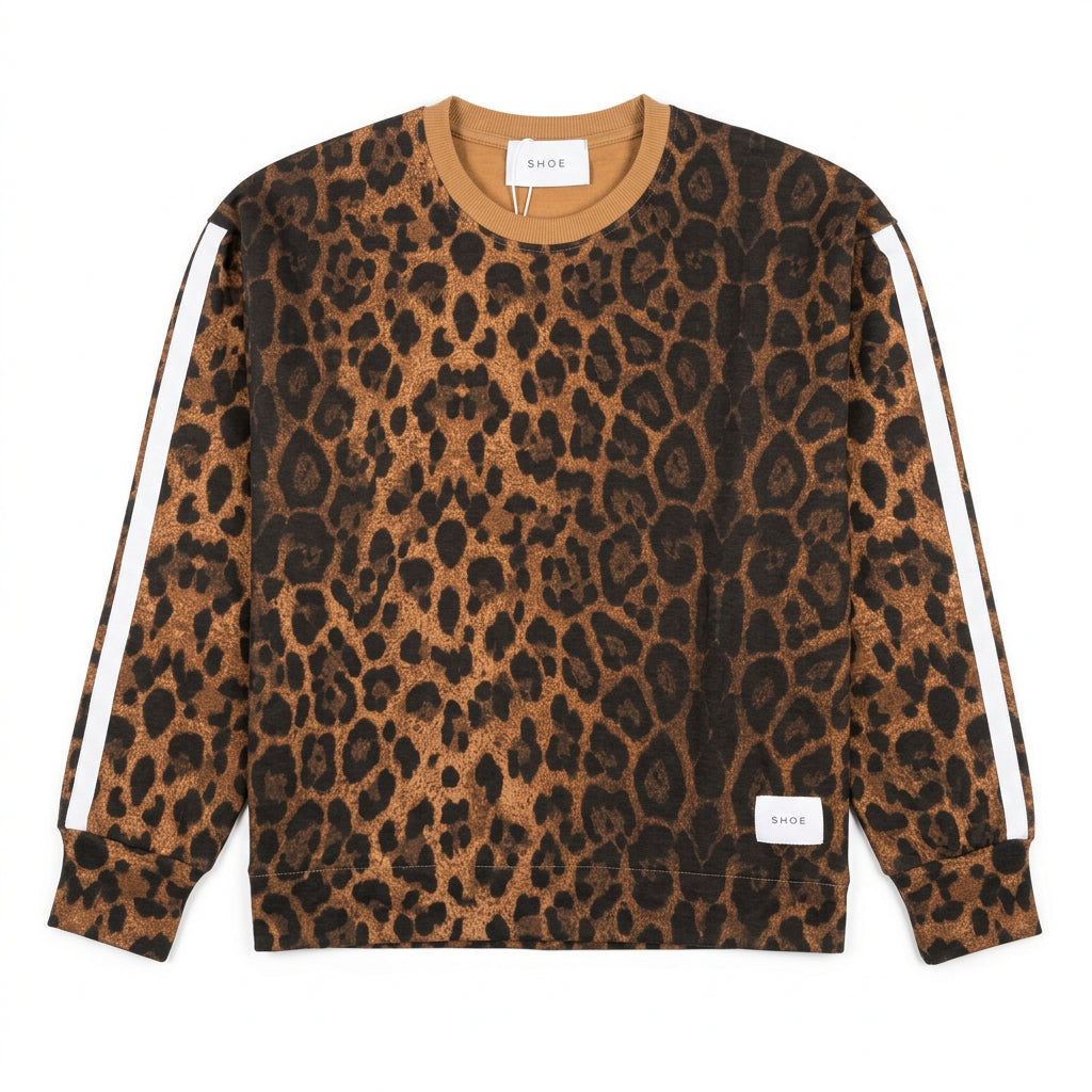 FELPA LEOPARDATA GARZATA SHOE