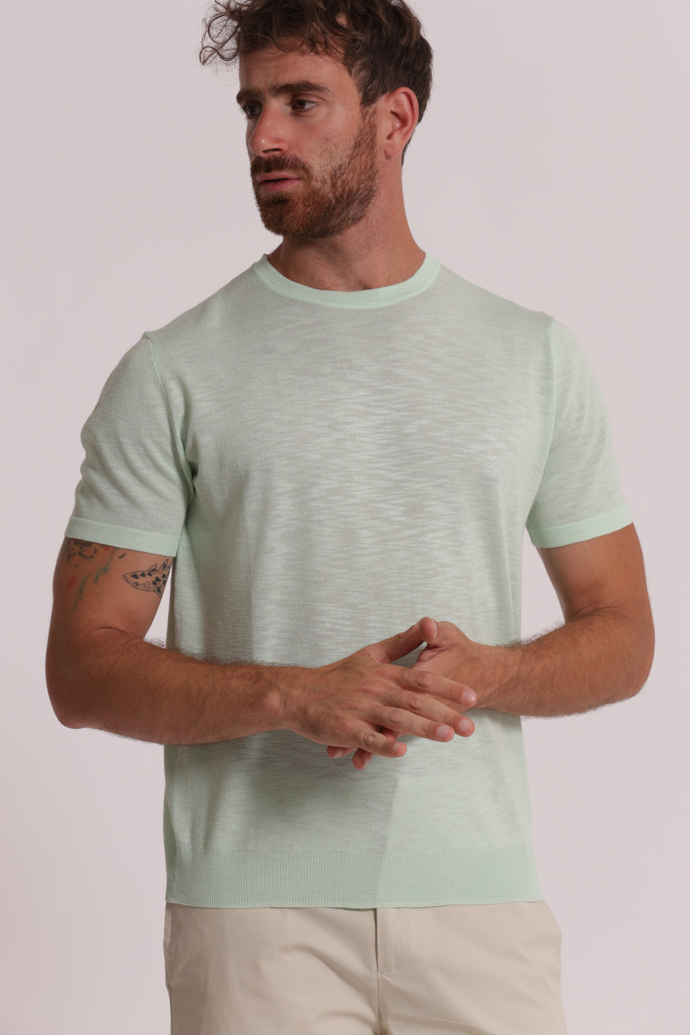 T-SHIRT IN MAGLIA LEGGERA 7x8