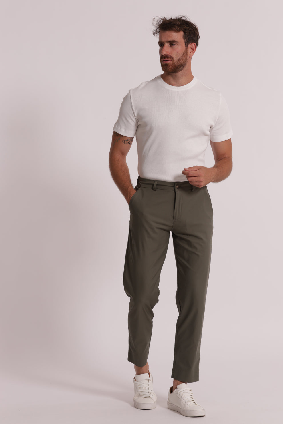 PANTALONI MISTO COTONE 7x8