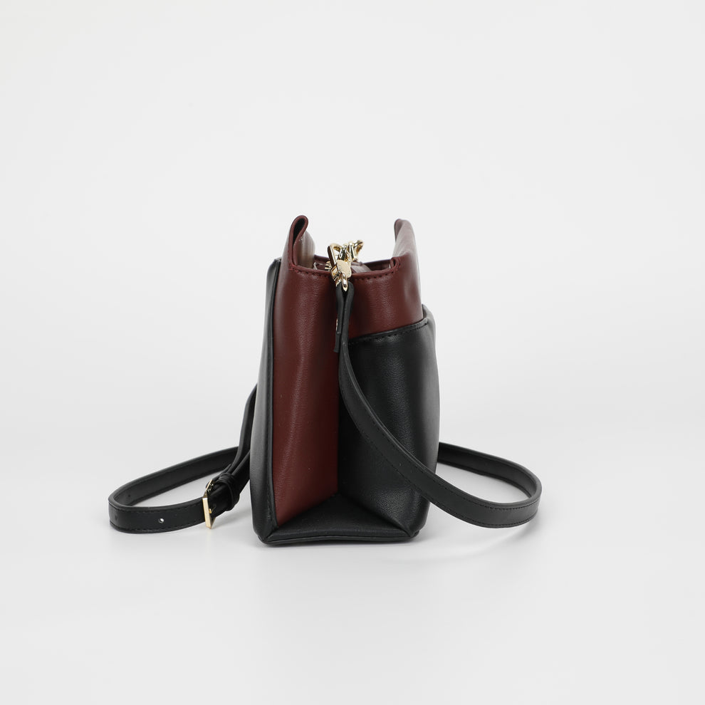 BORSA A TRACOLLA BICOLOR MIMI-MUA