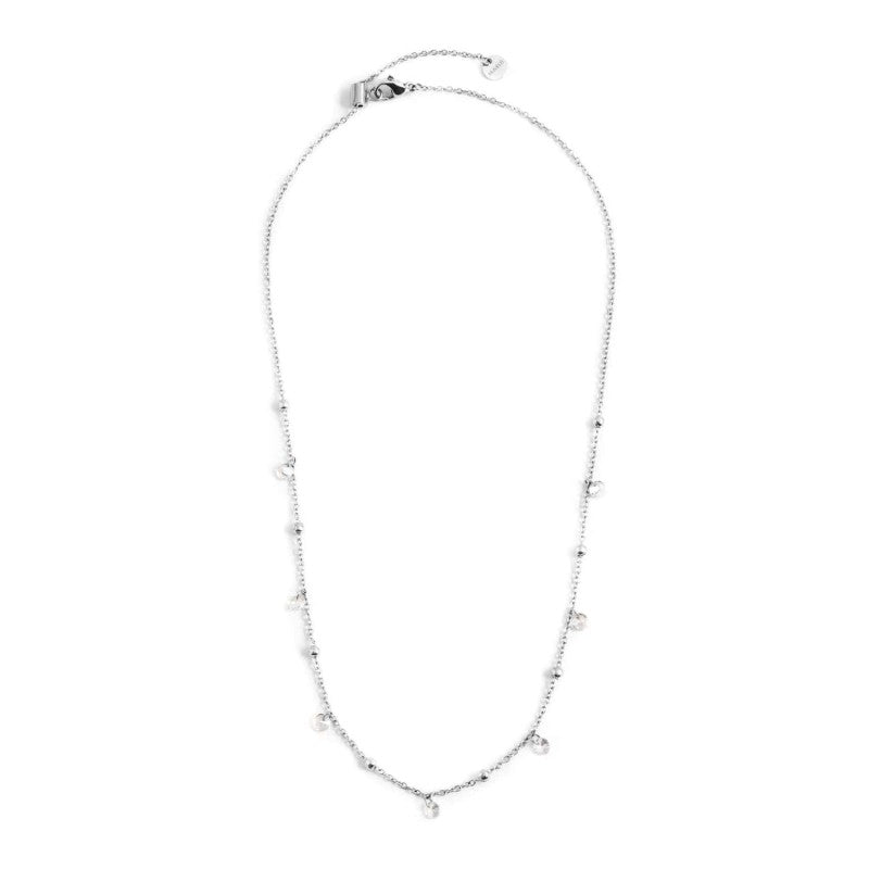 Collana con zirconi e sfere Marlù