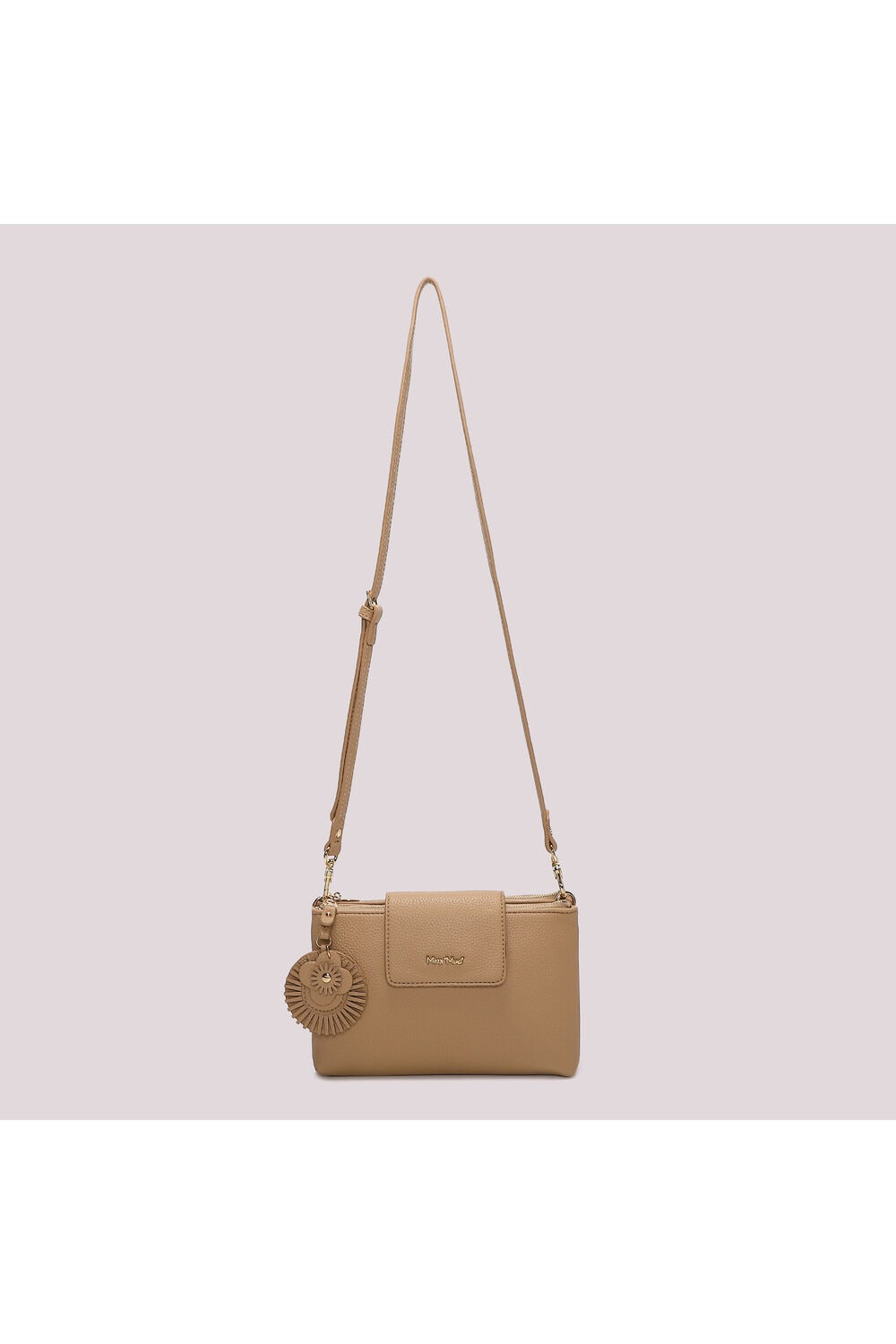 BORSA A TRACOLLA CON CHARM A FIORE MIMI-MUA