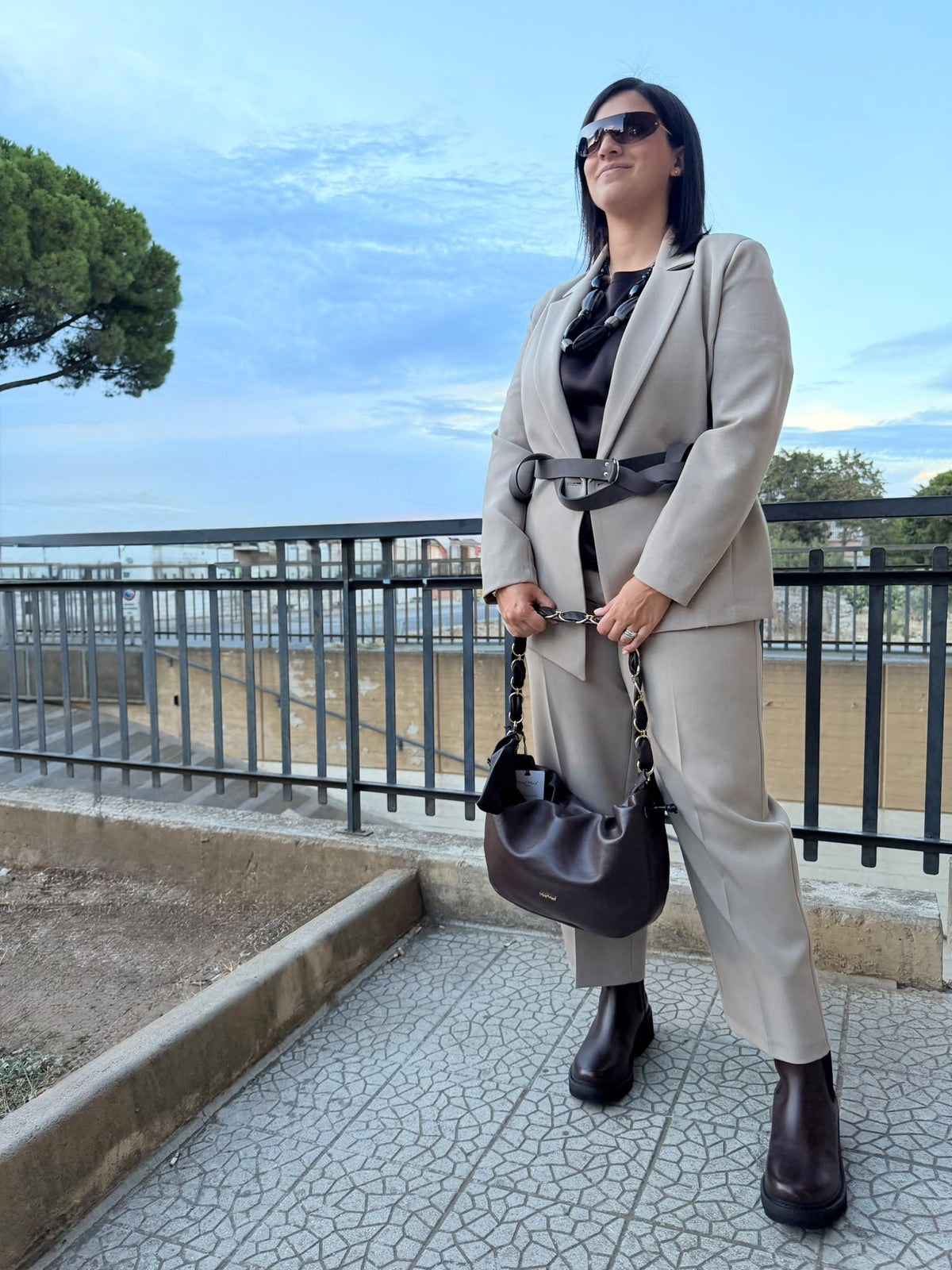 Tailleur giacca asimmetrica Dejavu