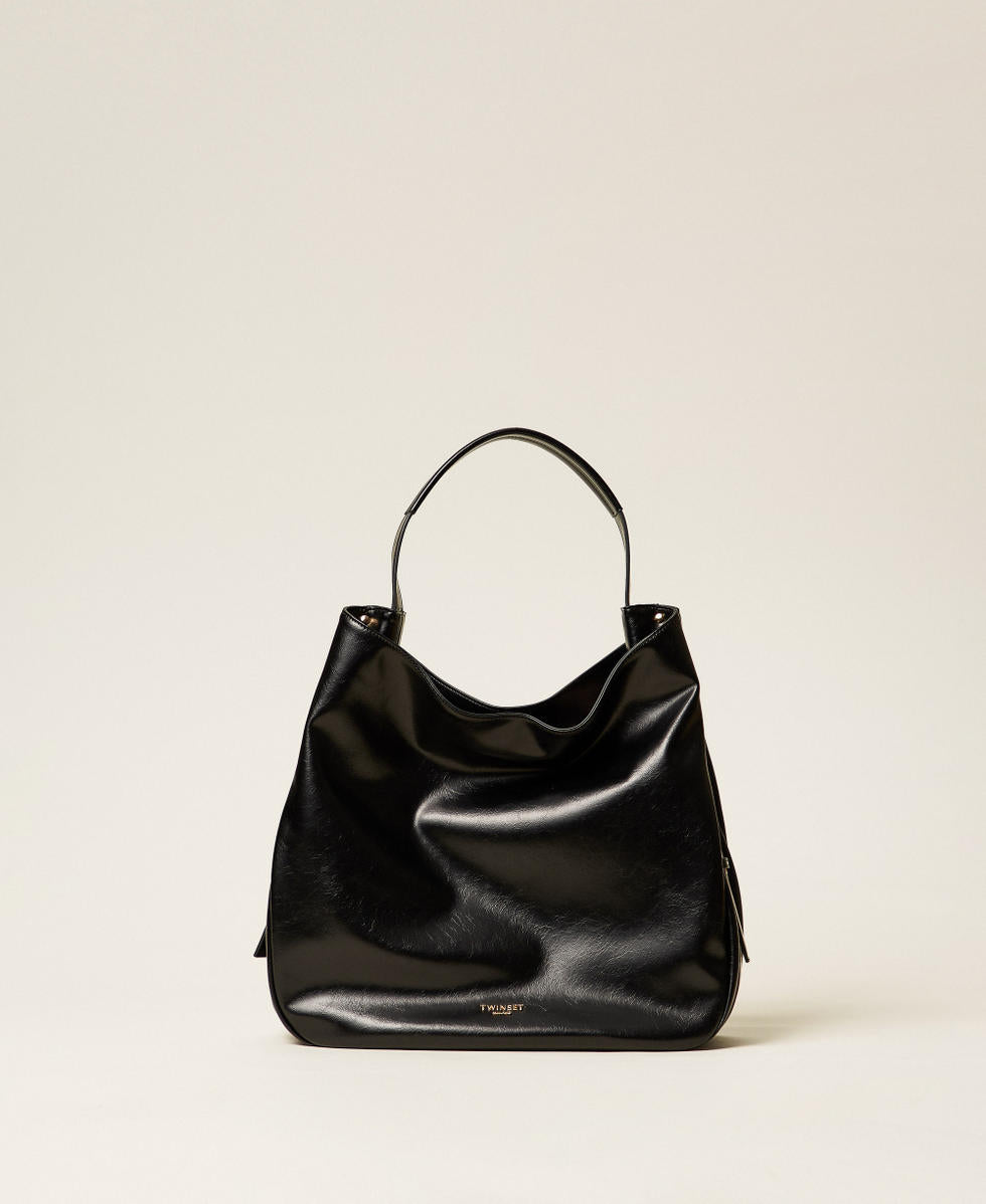 Borsa hobo con fibbie T Twinset