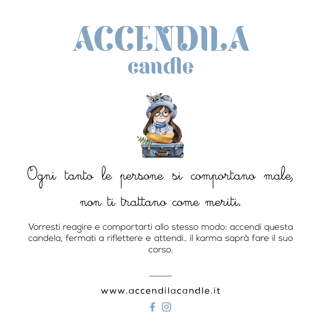 ACCENDILA "KARMA" TABACCO E VANIGLIA