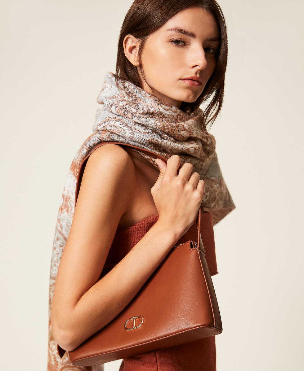 Borsa a tracolla con logo T Twinset